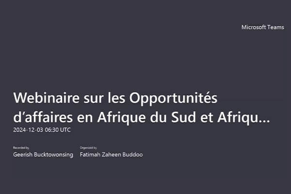 webinaire